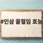 인삼 꿀절임 효능