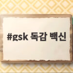 gsk 독감 백신 플루아릭스에 대해 궁금하다면 확인해 보세요 gsk 독감 백신