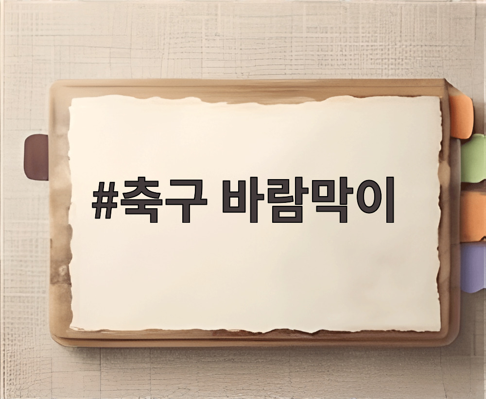 축구 바람막이