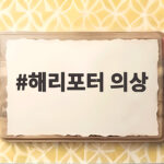 해리포터 의상 풀세트 준비하고 테마파크에서 마법사 되기 해리포터 의상