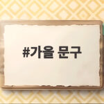가을 문구 10월 인사말 상황별로 골라 쓰는 센스 있는 안부 문자 모음 가을 문구