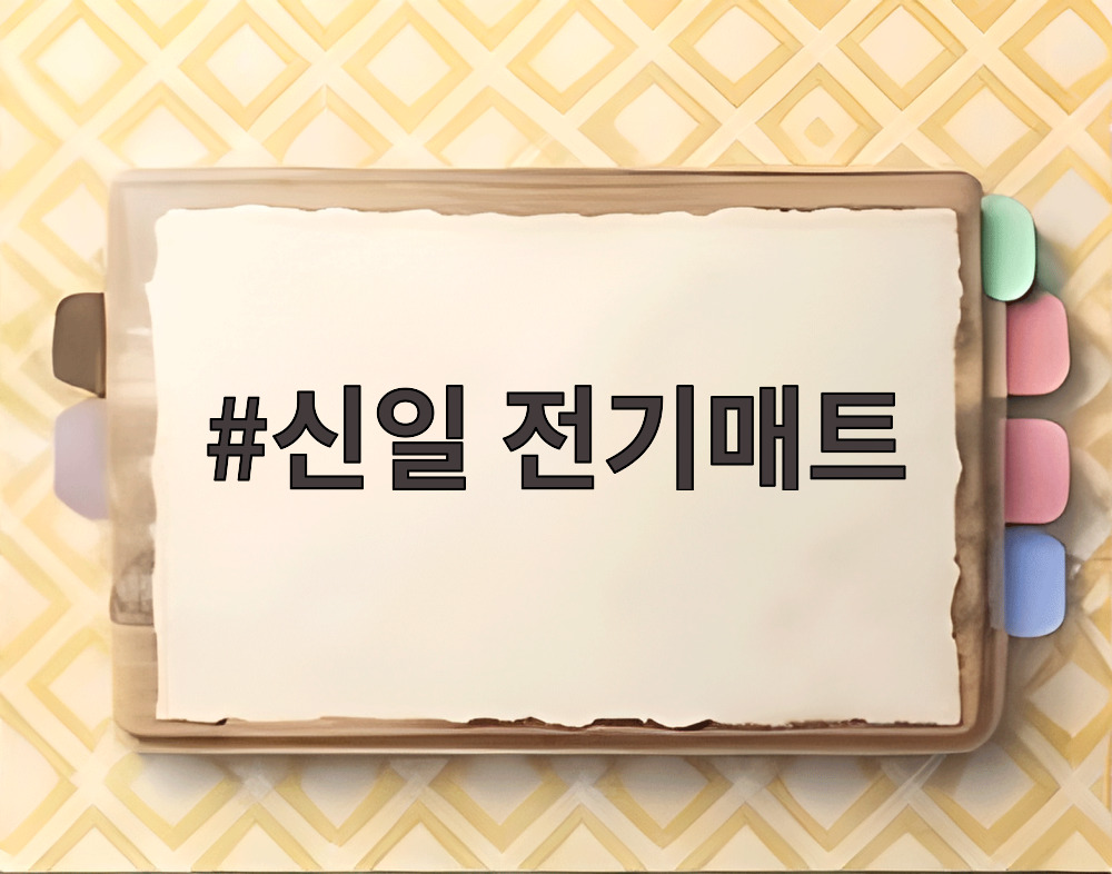 신일 전기매트
