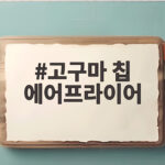 고구마 칩 에어프라이어