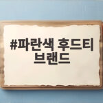 파란색 후드티 브랜드 어디가 좋을까 두 제품 직접 입어본 솔직 후기 파란색 후드티 브랜드