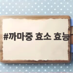 까마중 효소 효능 생각보다 놀라운 이유와 안전하게 먹는 방법 까마중 효소 효능