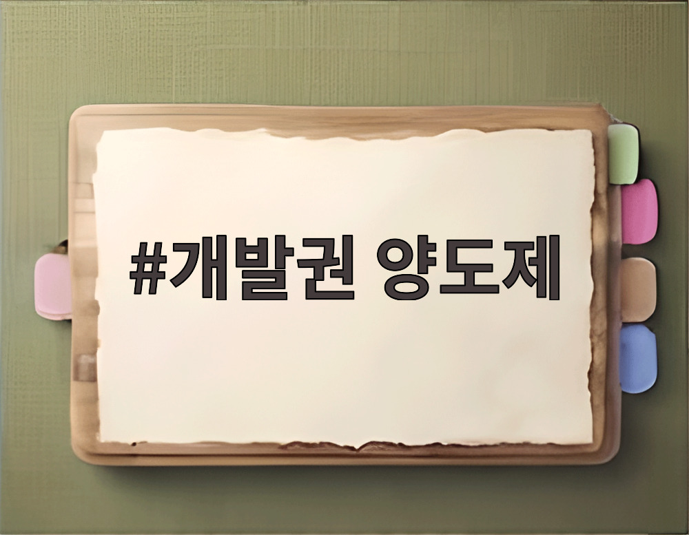 개발권 양도제