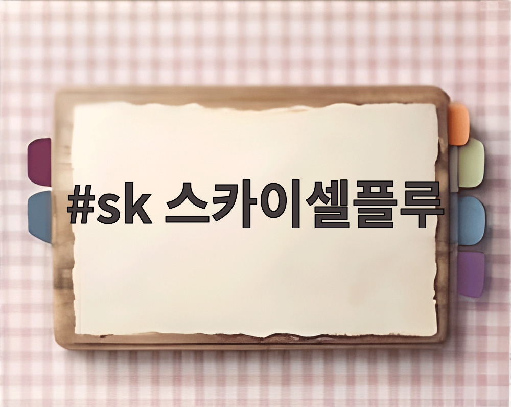 sk 스카이셀플루