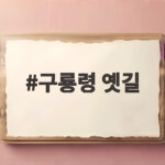 구룡령 옛길 날씨 좋은 날 걷기 좋은 백두대간 명승길 구룡령 옛길