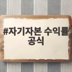 자기자본 수익률 공식 알면 상가 투자 수익이 이렇게 달라집니다 자기자본 수익률 공식