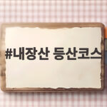 내장산 등산코스 단풍 절정 시기와 난이도별 추천 길 내장산 등산코스