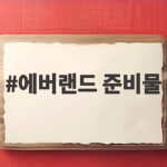 에버랜드 준비물 이렇게만 챙겨도 하루가 편해요 에버랜드 준비물