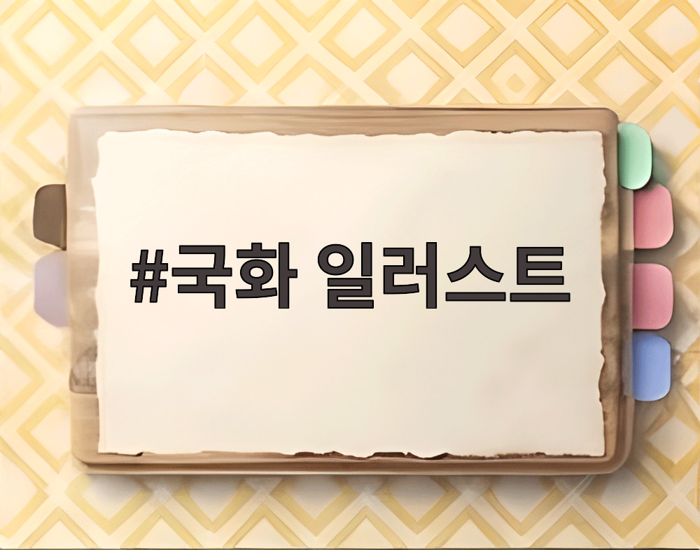 국화 일러스트