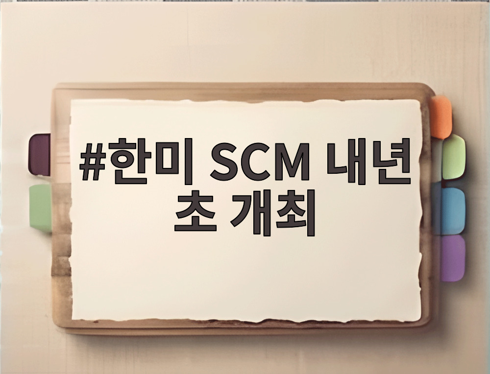 한미 SCM 내년 초 개최