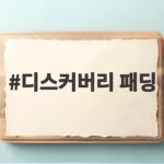 디스커버리 패딩 어떤 걸 골라야 할까 실제 경험담으로 정리 디스커버리 패딩