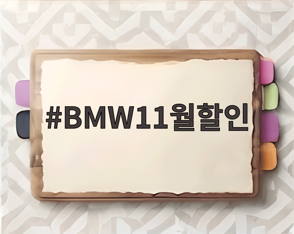 BMW11월할인